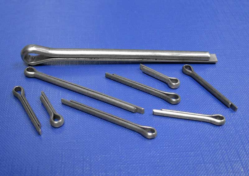 Standard Cotter Pins M1.2 X 20mm 3000 pcs A4 Stainless Steel DIN 94 / ISO 1234 Metric 
