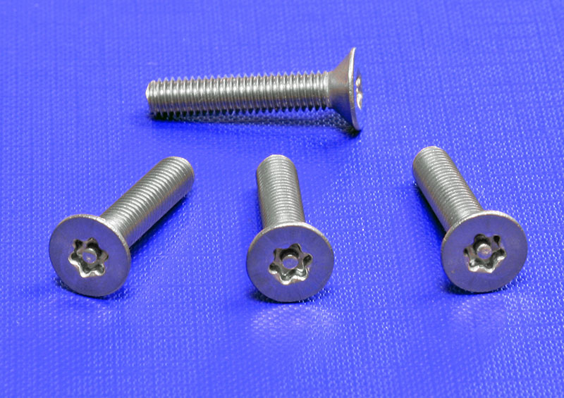 (image for) Countersunk Head TX Pin Securty Screws A2