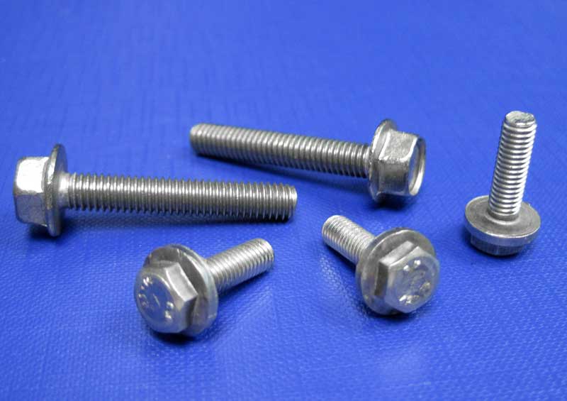 Flanged Hexagon Setscrews M5-M10 A2 Din6921