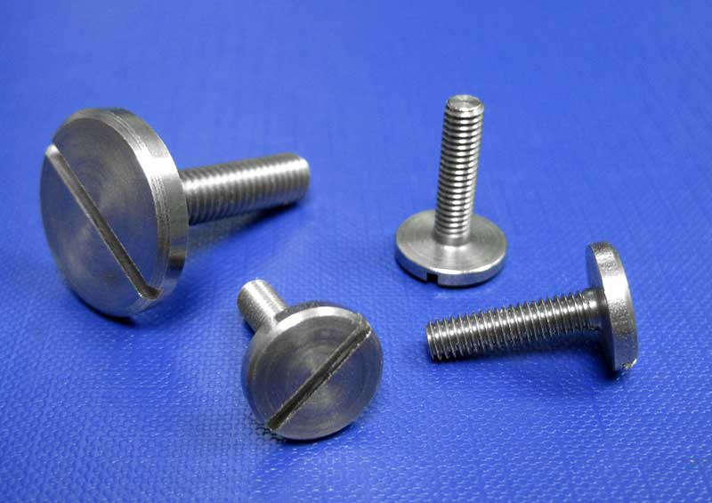 Slotted Pan Head Screws Large Head (303) A1 - M3 up to M8 Din921