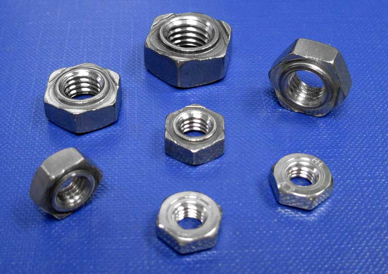 Hexagon Weld Nuts A2/A4 M3 up to M16 Din929